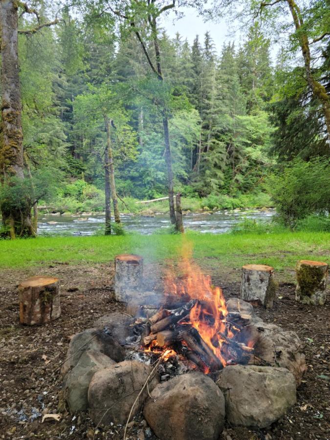 A Relaxing Getaway-A Backwoods Cabin Solduc River Beaver Exteriör bild